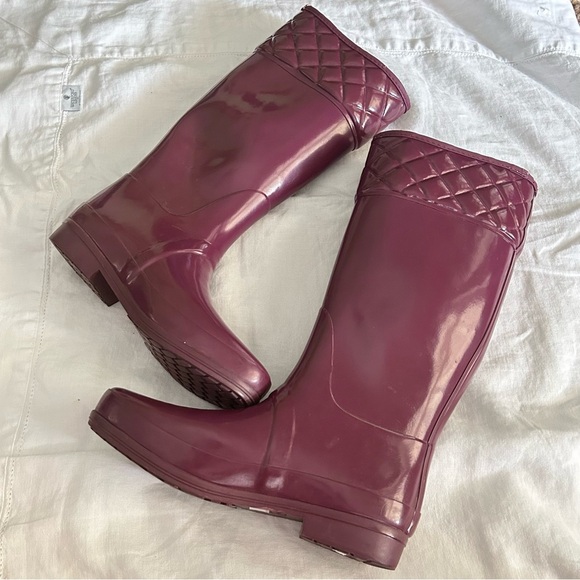 Hunter | Quilted Rigley Rain Boots - Picture 2 of 7